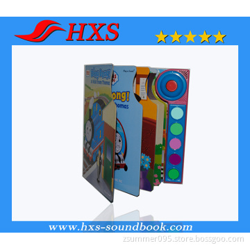 Pre-recorded Educational Book Push Button Sound Module